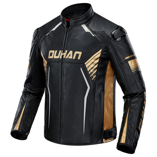 DUHAN Velocity Series Leather Jacket
